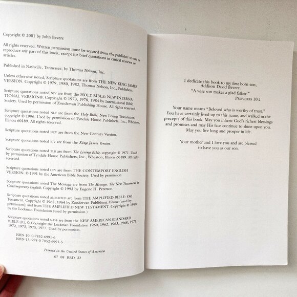 Under Cover: The Promise of Protection Under His Authority 2001 by John Bevere - Picture 2 of 8